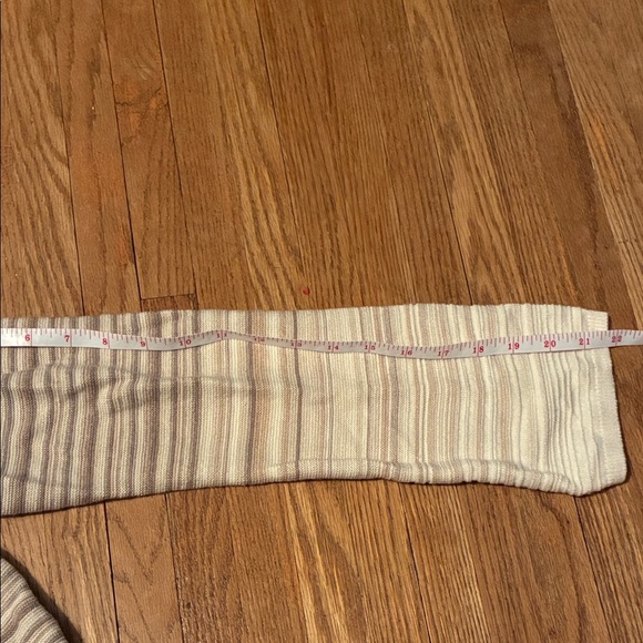 White House Black Market Striped Cowl Neck Sweater - Picture 13 of 13